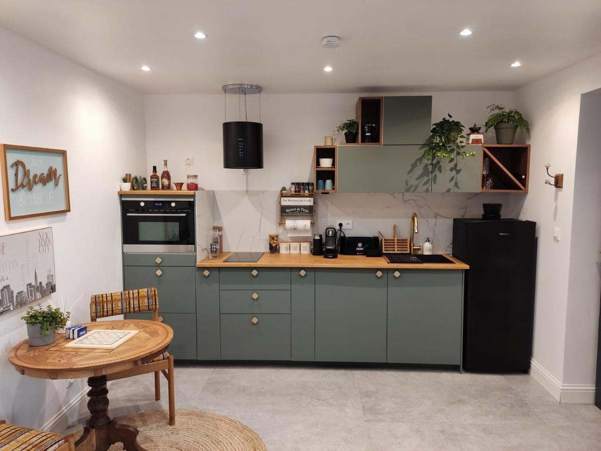 Superbe Appartement Avec Jacuzzi Avec Jardin Prive Lyon Bagian luar foto