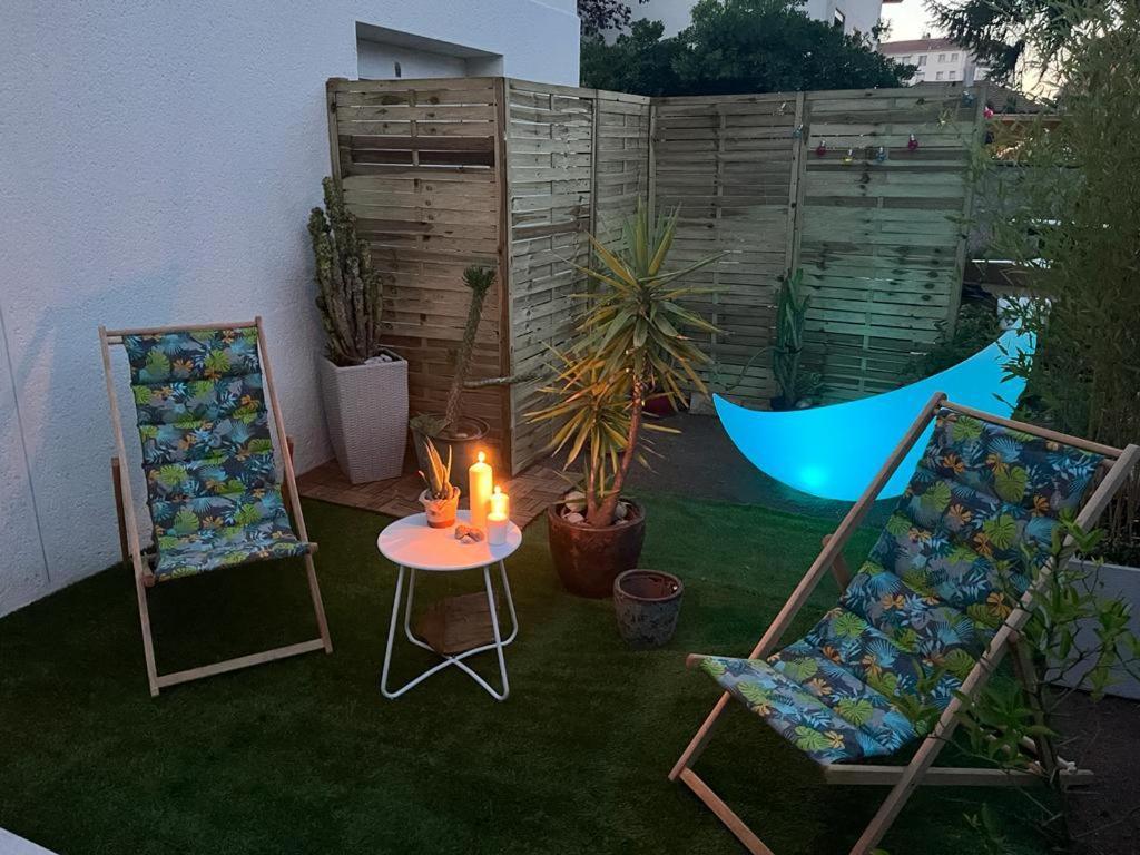 Superbe Appartement Avec Jacuzzi Avec Jardin Prive Lyon Bagian luar foto